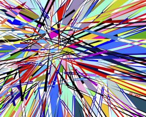 Crystallized Abstraction (Day) 2001 Diana Ong (b.1940/Chinese-American) Computer graphics